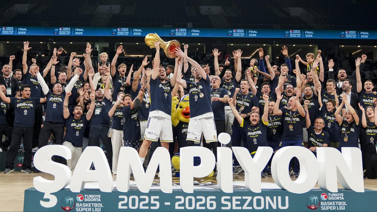 Fenerbahçe Beko, Basketbol Süper Ligi'nde Şampiyonluğu Kazandı
